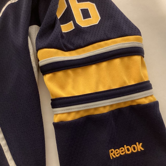 Reebok Buffalo Sabers Vanex Jersey youth size L/XL - Picture 9 of 10